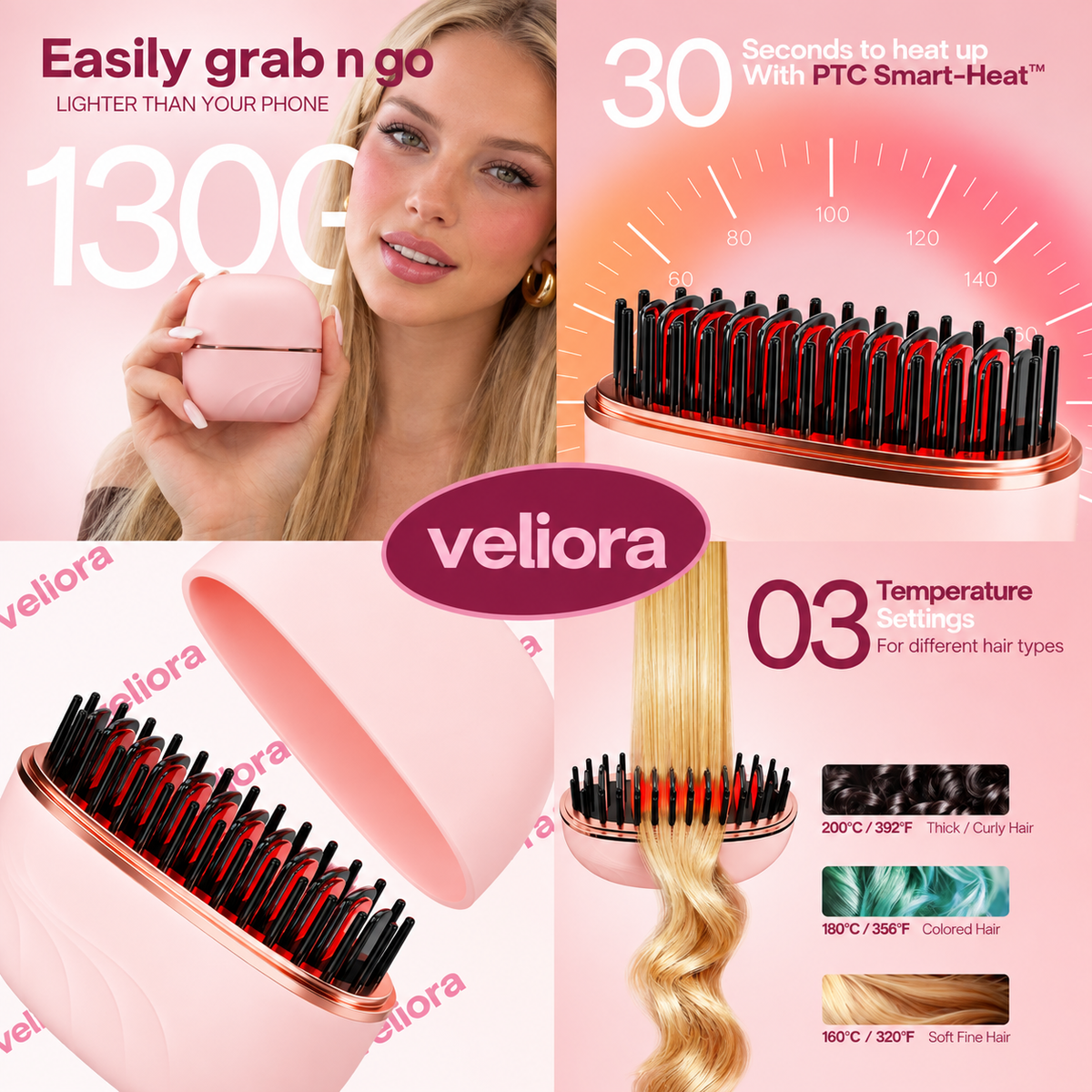 Veliora Glow Comb